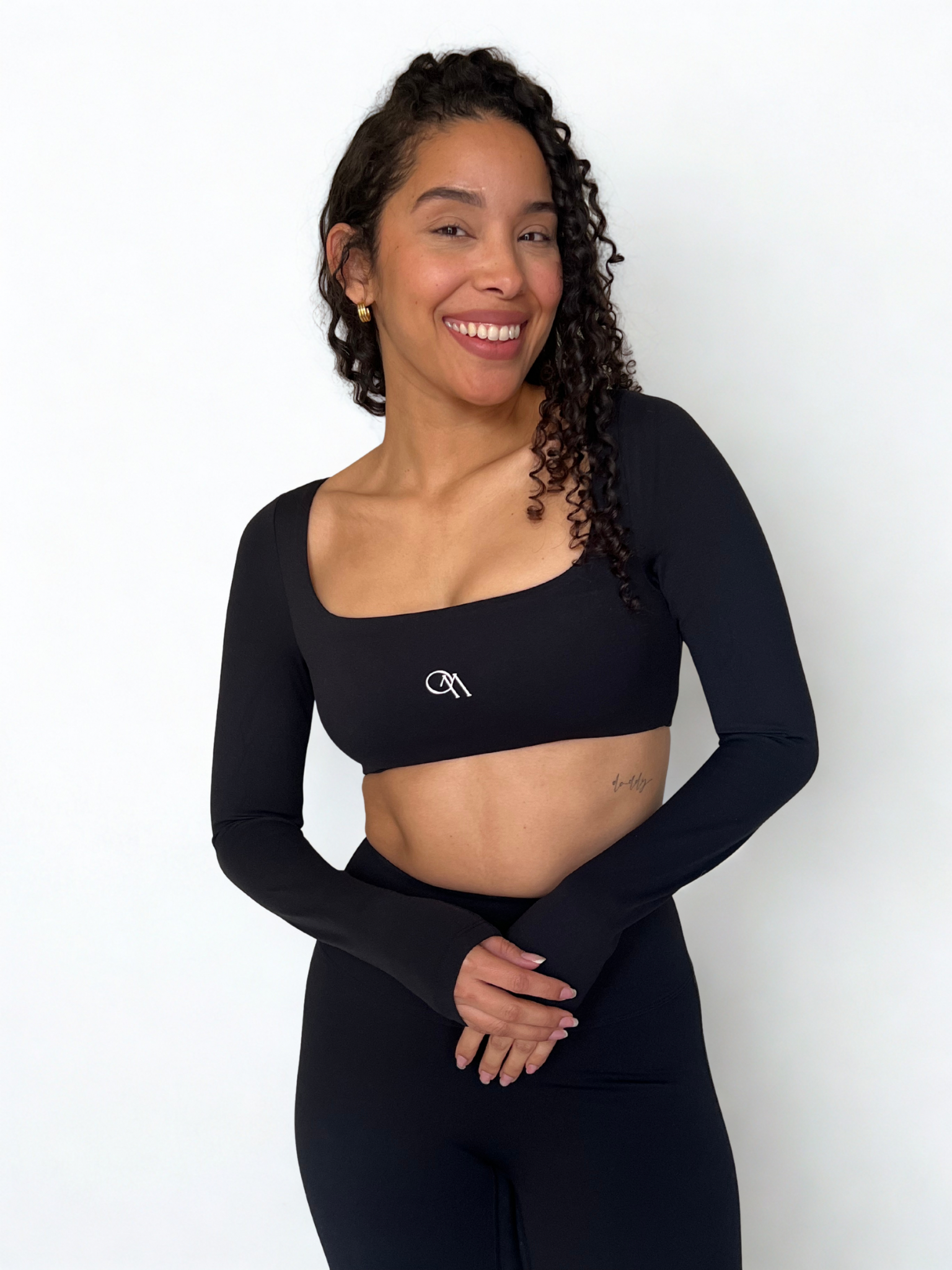 Top deportivo Maroa negro