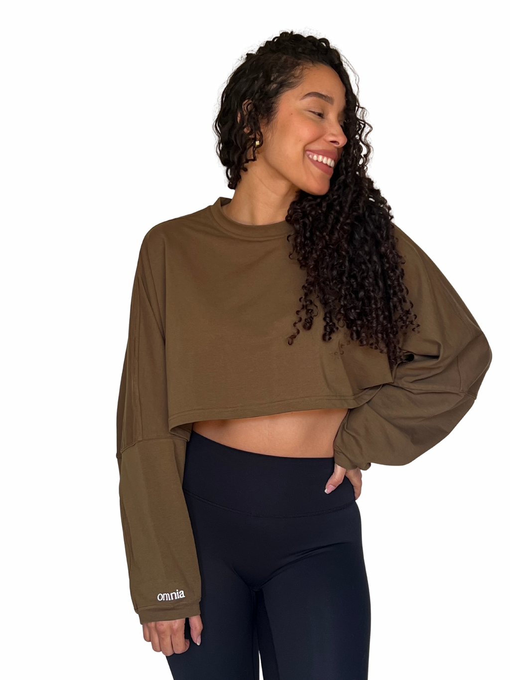 Crop top Alka verde