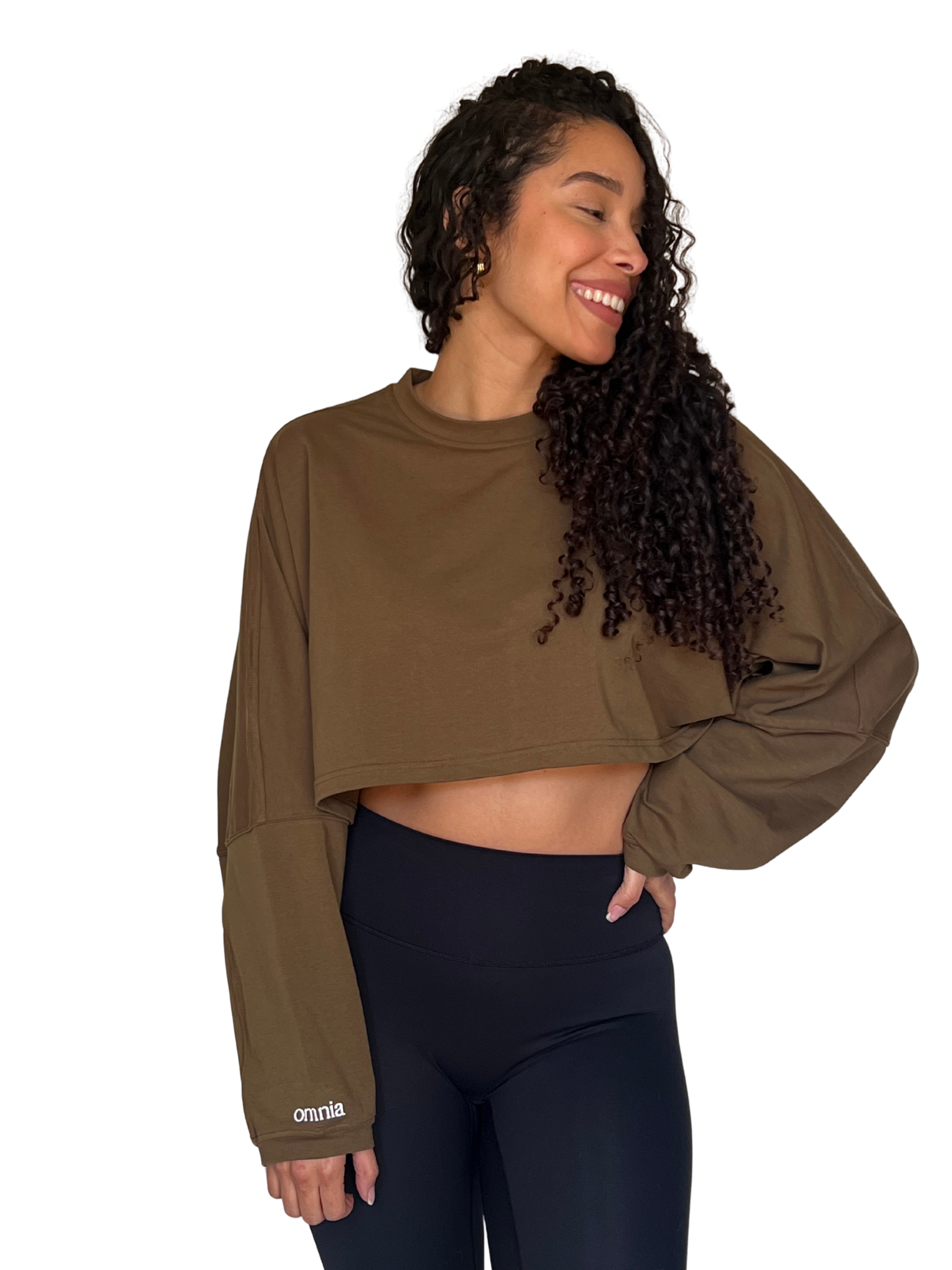 Crop top Alka verde