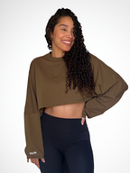 Crop top Alka verde