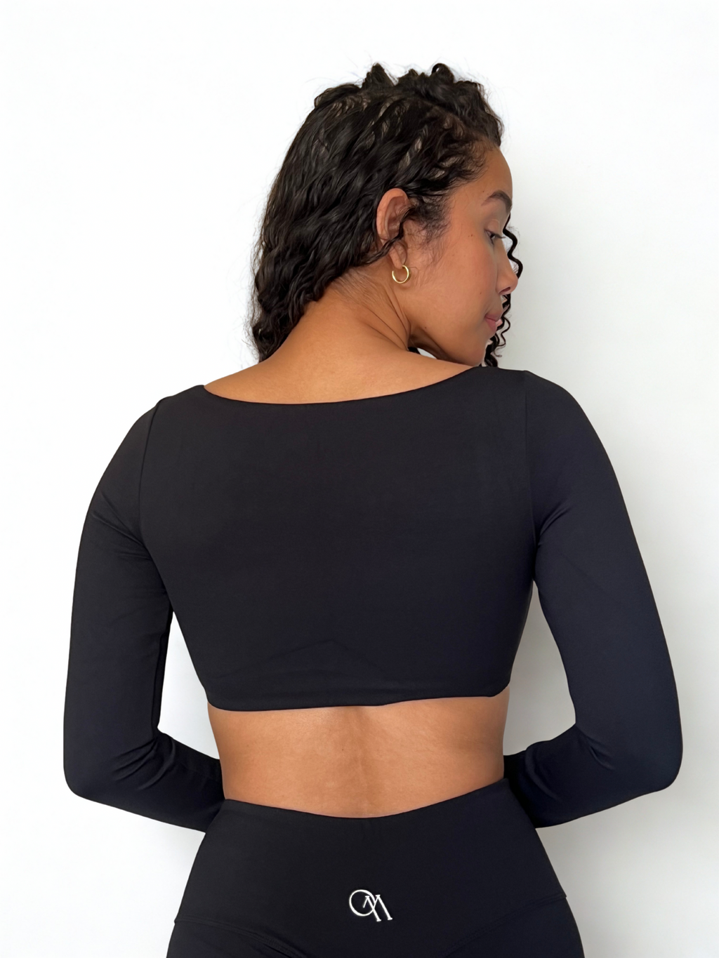 Top deportivo Maroa negro