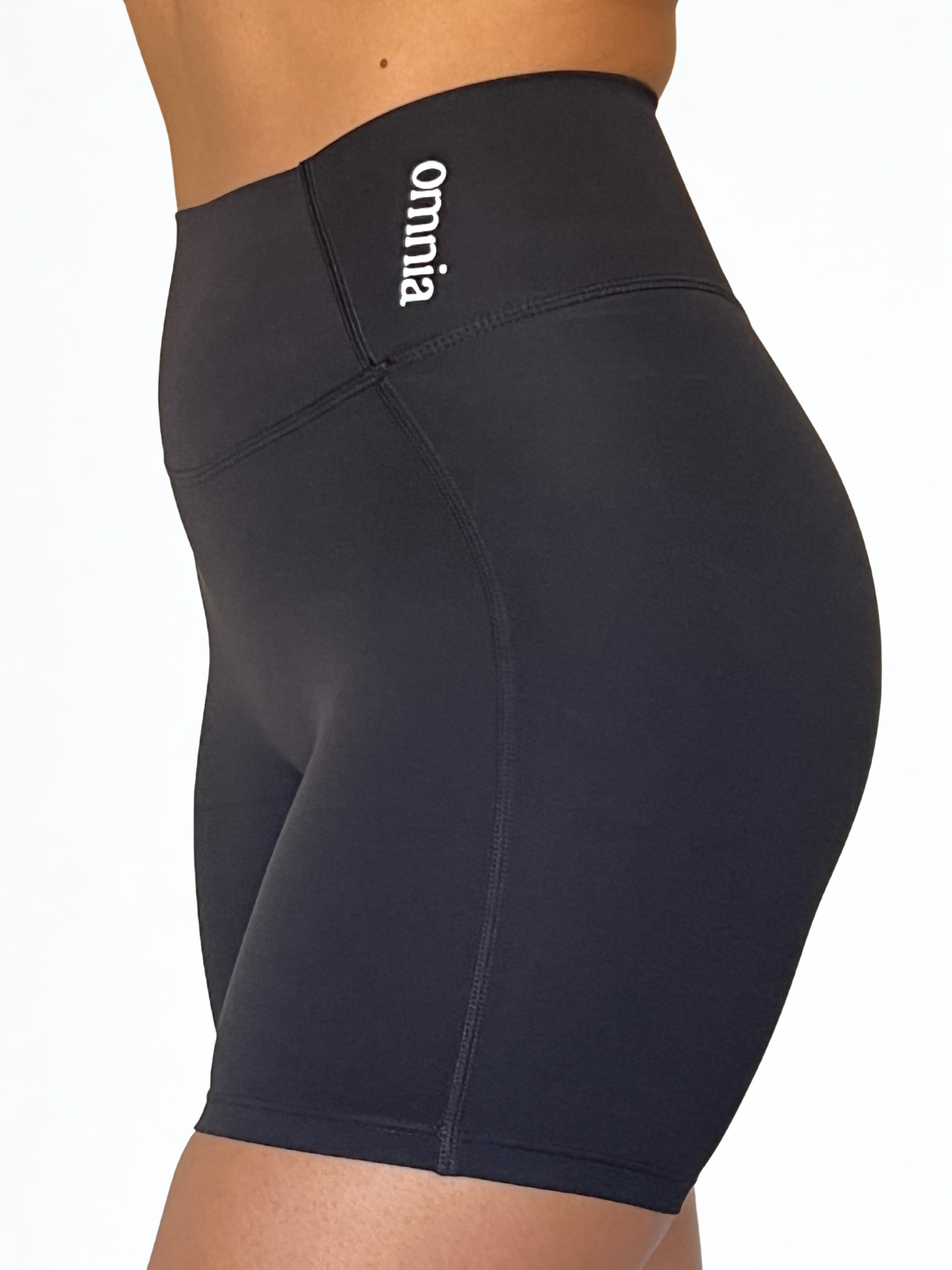 calza deportiva negra pistacho para mujer con control de abdomen, ideal para gimnasio