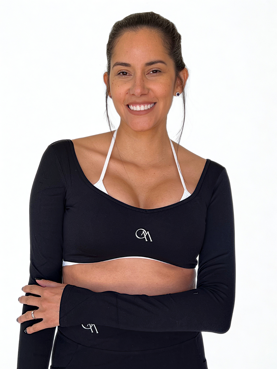 Top deportivo Keu negro