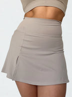 falda deportiva arena para mujer con short interior, ideal para tenis o padel