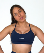 Top deportivo Luna azul marino