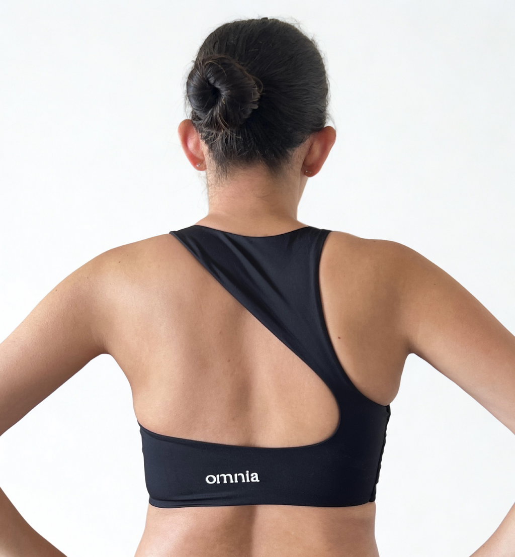 Top deportivo Rayén negro
